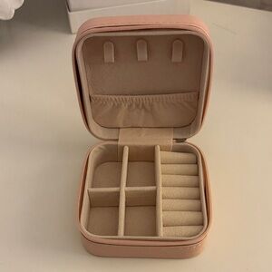 Elegant Pink Jewelry Box